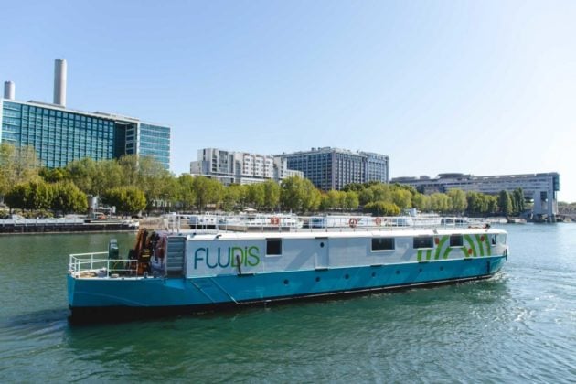 La navette fluviale innovante de Blue Line Logistics France